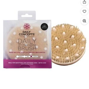 NWT Daily Concepts Daily Detox Massaging Brush
